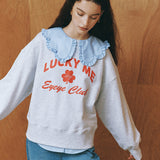 EYEYE LUCKY ME SWEATSHIRT_MELANGE GREY (EEOO3WSR05W) (6622906384502)