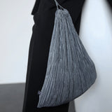 pleats bag (gray)