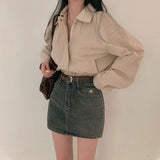 [Bellide made] Bubble Hidden Cropped Field Jacket