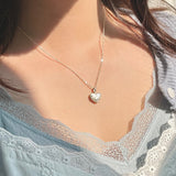 サンアンドムーンネックレス / Sun & Moon silver necklace