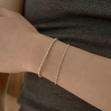 シルバーボールブレスレット / silver ball bracelet (silver)