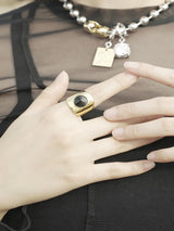 no.41リング / no.41 ring gold (#13 freesize)