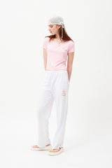 ウィッティバニーグラフィックトレーニングパンツ / WITTY BUNNY GRAPHIC TRAINING PANTS [WHITE]