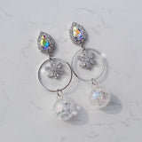 アイシーブルームイヤリング / Icy Bloom Earring - Rainbow (Han Hyojoo Earring)