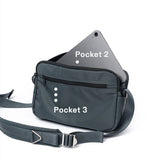 Traveller Crossbody Bag (Grey)