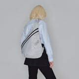 HYBRID MESSENGER BAG (SILVER)