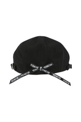 RIBBON HUNTING CAP / BLACK