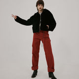 カーゴパンツ/BURGUNDY CARGO PANTS