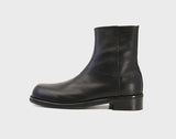 カウハイドグラベルチェルシーブーツ ブラック [VIBRAM]
