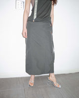 ラウンドロングスカート / ROUND STRING LONG SKIRT