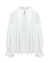 Ruffled blouse