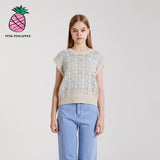 ウェーブクロッシェベスト/WAVE CROCHET VEST