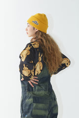 ロゴビーニー / BSR2223FWBN016 BS LOGO BEANIE YELLOW