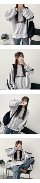 Vence Coloring Double-Line Sweatshirt