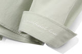 ミックスファブリックパッチシャツS94/Mix Fabric Patch Shirt S94 Greige