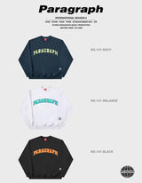 エンブロイダリースウェット / paragraph 21s/s industrial embroidery mtm 3Color - (4636469362806)