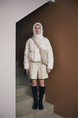 Eco Fur Crossbag (Ivory)