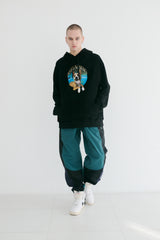 ラッキースペースパーカー / BSR2223FWPO054 LUCKY SPACE HOODIE BLACK