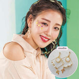 ホワイトドリームキャッチャーイヤリング / White Dream Catcher Earring (LOONA Yves Earring)