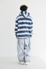 タイダイフーディ / BSR2223FWPO009 BS TIE-DYE HOODIE NAVY