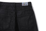 Amber Semi-Wide Coated Denim Pants (3 colors)