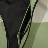 ラインブロックフーディージャケット/BSR2223FWJK029 LINE BLOCK HOODED JACKET CREAM KHAKI