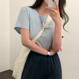 [Bellide made] Good Fabric Premium Crop Short Sleeve