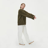 CASHLIKE ROUND NECK KNIT_KHAKI (6612838187126)