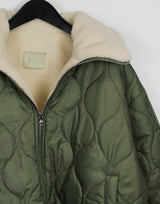 ヴィンテージキルティングジャンパー/vintage quilted jumper