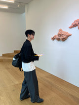 ラッフルワイドスラックス