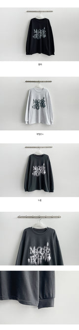 vintage gradation sweatshirt