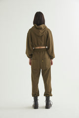 MSKN2ND LOGO SWEATPANTS KHAKI (6608583000182)