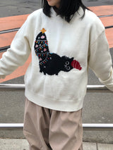 Cat tail knit