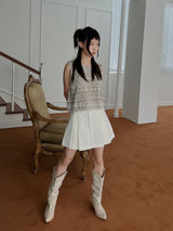 ノーナットプリーツスカート / no.6173 No Nut Pleated Skirt (2color)