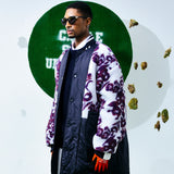 [UNISEX] Reversible Wool-Blend Varsity Coat (Navy) (6656674594934)