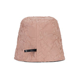 Embo longlabel drop bucket hat Pink