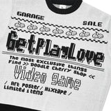 ドゥードゥルチェリーピクセルグラフィックニット／DOODLE CHERRY PIXEL GRAPHIC KNIT [WHITE]