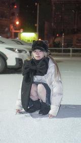 Ribbon Muffler_Fairy black