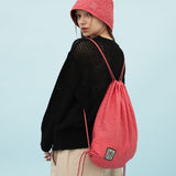 エンボステクスチャーストリングバッグ / Embossing texture string bag