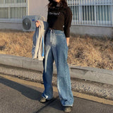 グリッターレタリング長袖Tシャツ / glitter lettering 3/4 sleeve crop top (4649640689782)