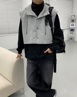 ラグランハイネックオーバーフィットスウェットシャツ/SI Raglan high neck overfit sweatshirt (2 colors)