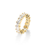 スクエア プロング セッティング リング / Square Prong Setting Ring (gold)
