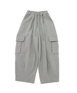 H-T CARGO BALLOON SWEAT PANTS (Gray) / カーゴバルーンスウェットパンツ