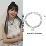 no.94ネックレス / no.94 necklace silver boa aiki YUGYEOM hyorin pick