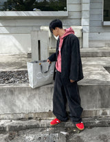 No.0406 VTG ウォッシングセットワイドベルトパンツ