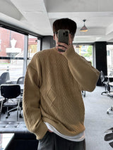 lose loosefit pattern knit