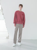 ピグメントワイドデニムパンツ / M188 PIGMENT WIDE DENIM PANTS_BROWN