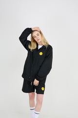 SMILE COACH JACKET (BLACK) (6699088543862)