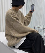 ミックスバルーンニット/MU Mix Balloon Knitwear (3 colors)