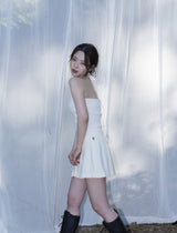 マリリンニットホルター / Marilyn knit halter - white
